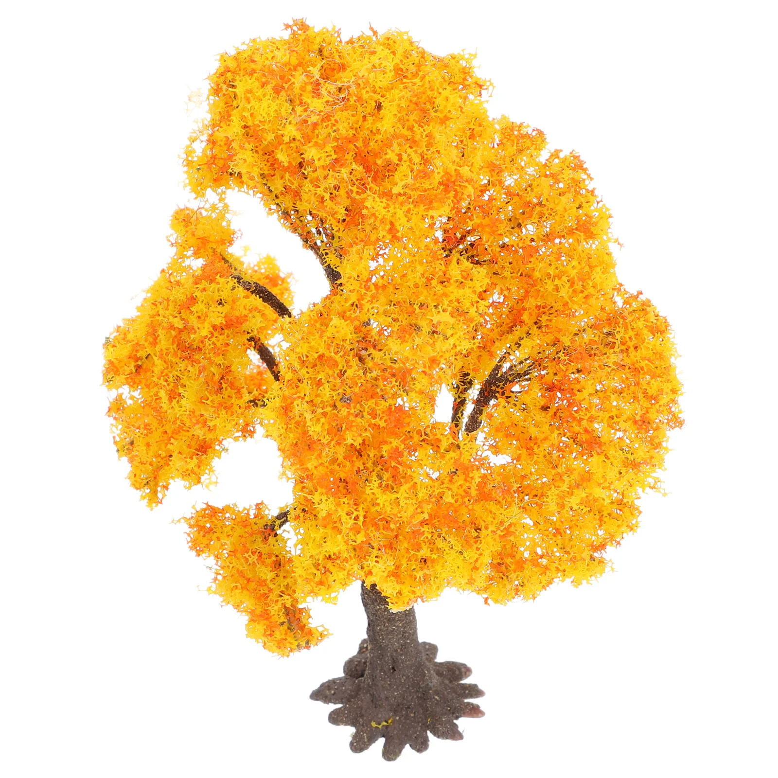 Micro Landscape Model Tree Fall Decorations Trees for Diorama Christmas Artificial Miniature Models Decorate