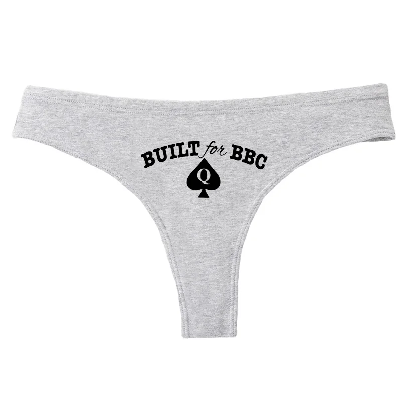 Multicolour Underwear Panties Ladies Low Waist Black Thong Spades Q Sexy Cotton Thongs For Women Girlfriend Gifts From Boyfriend - view 3