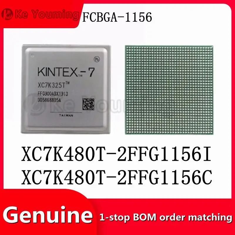 

Integrated Circuit IC, Electronic Components, One-stop BOM Distribution, XC7K480T-2FFG1156I, XC7K480T-2FFG1156C, FCBGA-1156, 1Pc