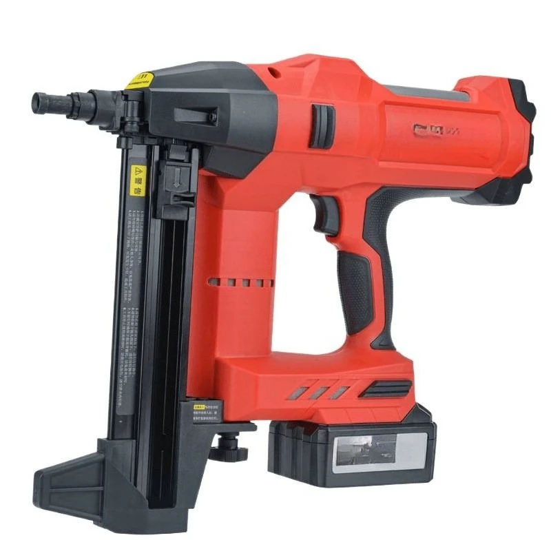 

100X2 new lithium battery steel nail gun electric nail gun plastic row nail gun