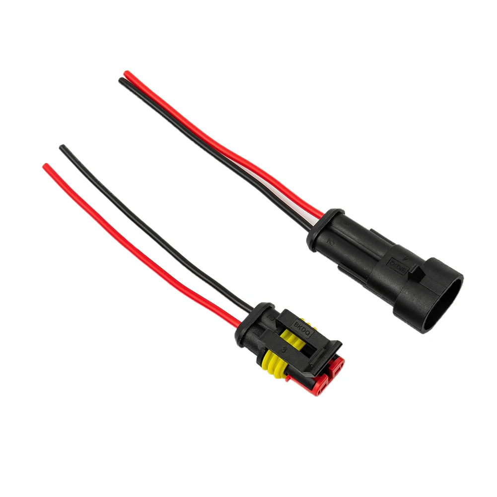 Quick and Efficient Sealed Joint Installation Car Connector 10 Sets of Waterproof Wire Connector with Cable Quick