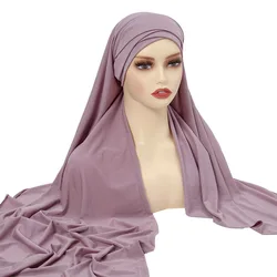 Sciarpa Hijab da donna Lady fasce e scialli di alta qualità fascia per capelli Musulman turbante islamico