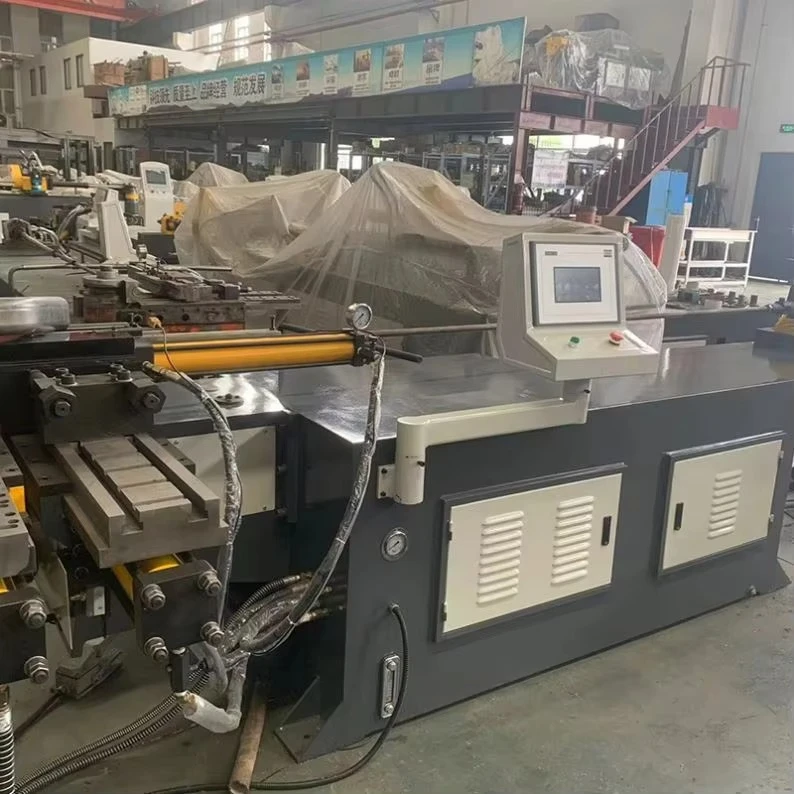 New High Precision Automatic High-Accuracy Stainless Steel Square/Oval Tube Exhaust Pipe Bending Machine Pipe Bender for
