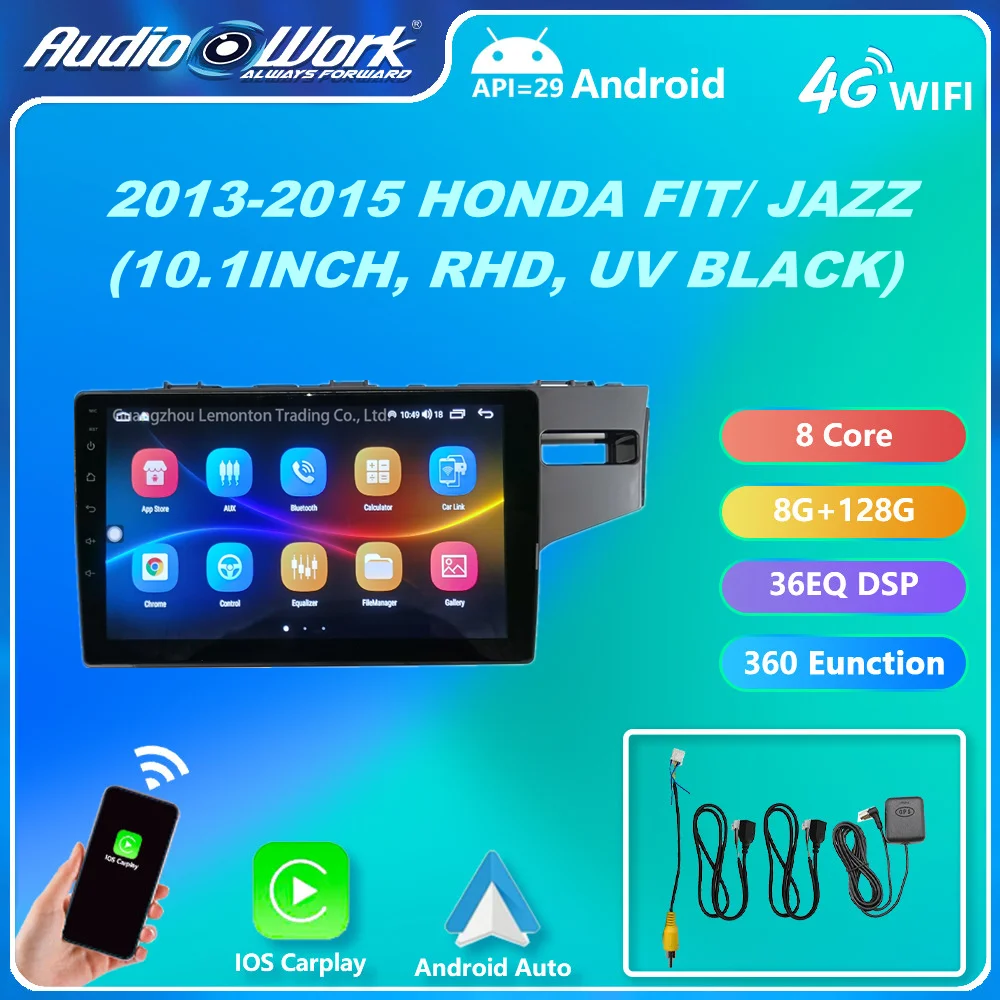 

For Honda Fit Jazz 2014 2015 2016 2017 2018 RHD 2 din Car Multimedia Player Android 8.1 WIFI GPS Navigation Autoradio