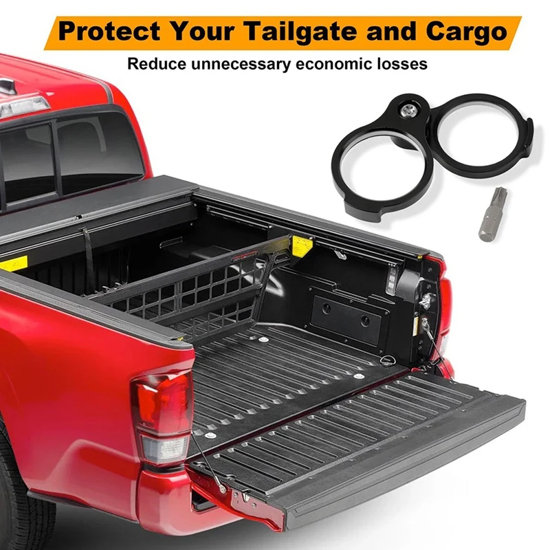 Tailgate Anti-Theft Lock For Toyota Tacoma 2005-2015 Truck Bed Tailgate Lock