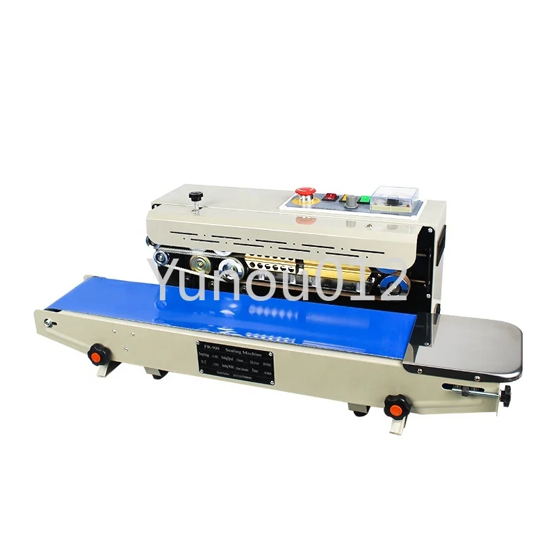 China New Arrival FR-900 Portable Horizontal Band Sealing Machine Continuous Bag Sealer Heat 2023