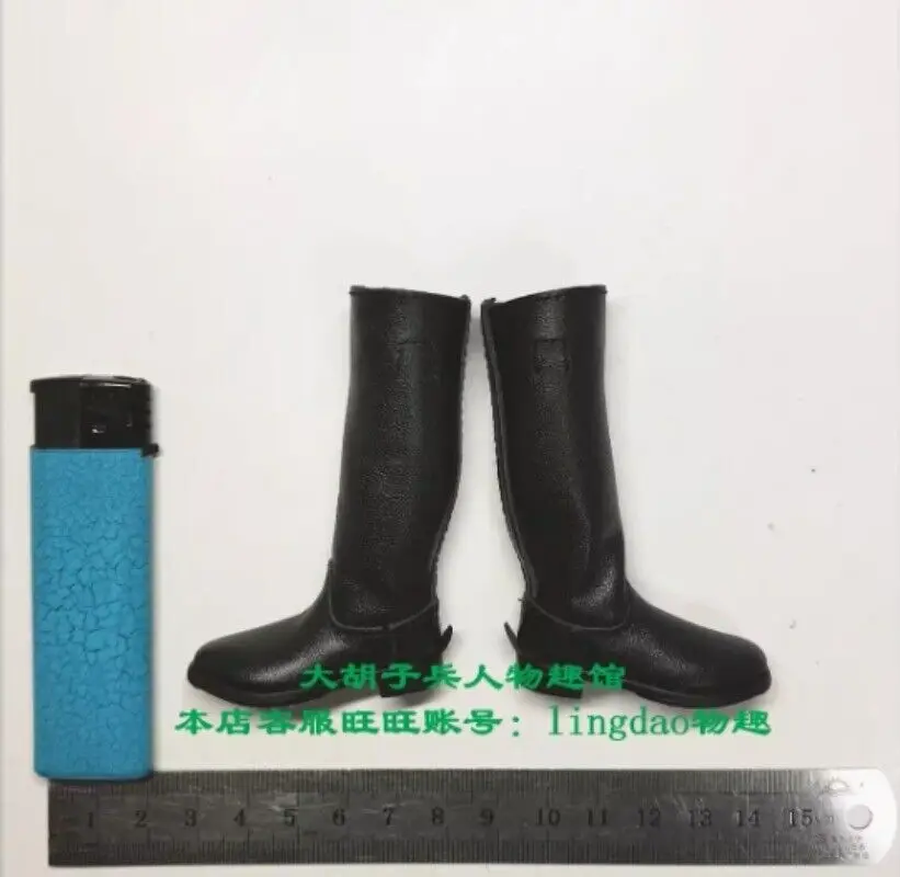 

DID 3R GM645 1/6 Scale Black Boots Model for 12'' Male Figure