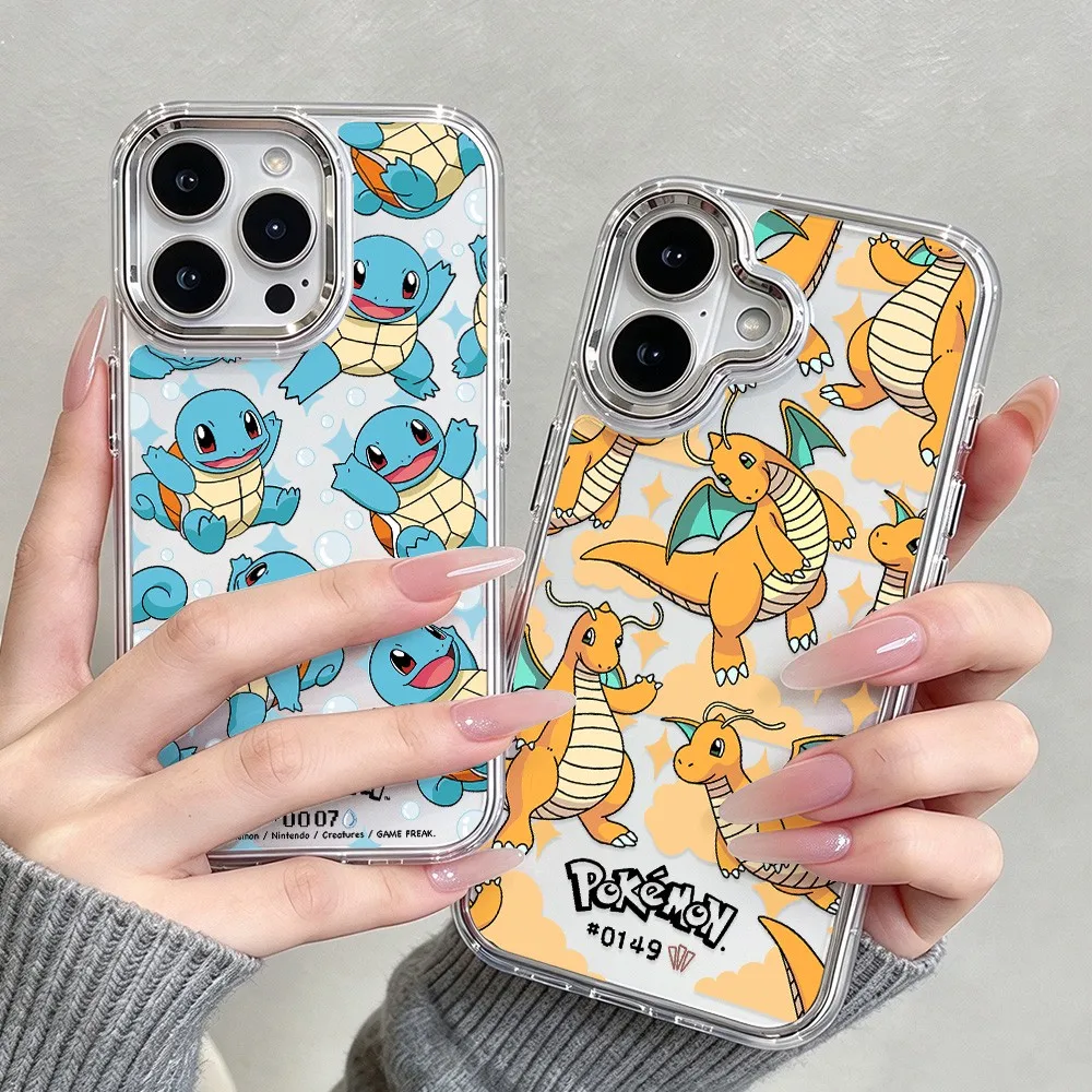 Anime Pokemons Dragonites Hot Phone Case for Samsung Galaxy S26 S25 S24 S23 S22 S21 S20 Note20 FE Ultra Plus 4G 5G Soft Cover