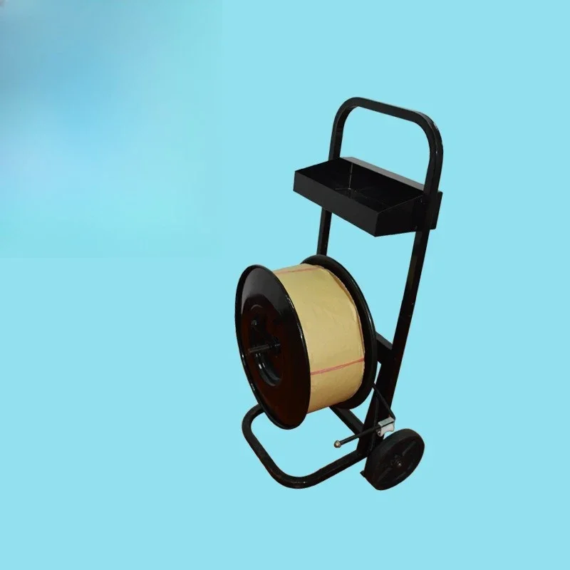 PP packing belt with disc cart trolley disc baler PET plastic steel packing belt