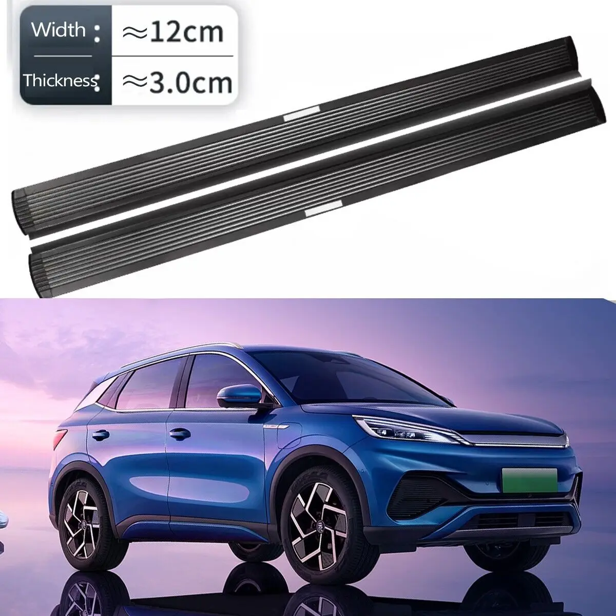 Door Side Step Fits for BYD Atto 3 2022 2023 Fixed Running Board Platform