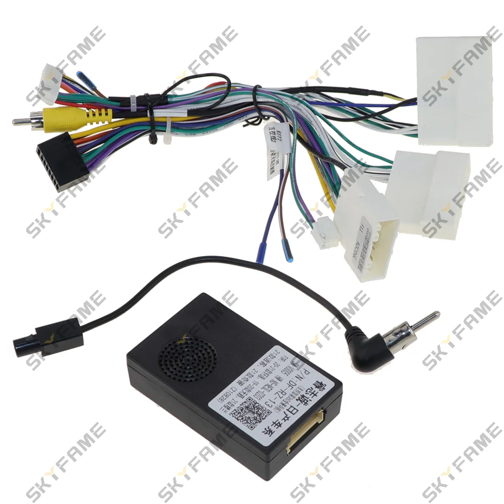 SKYFAME Car Wiring Harness Power Cable Adapter Canbus Box Decoder For Nissan Sylphy Sentra Altima Teana Murano X-Trail Xtrail