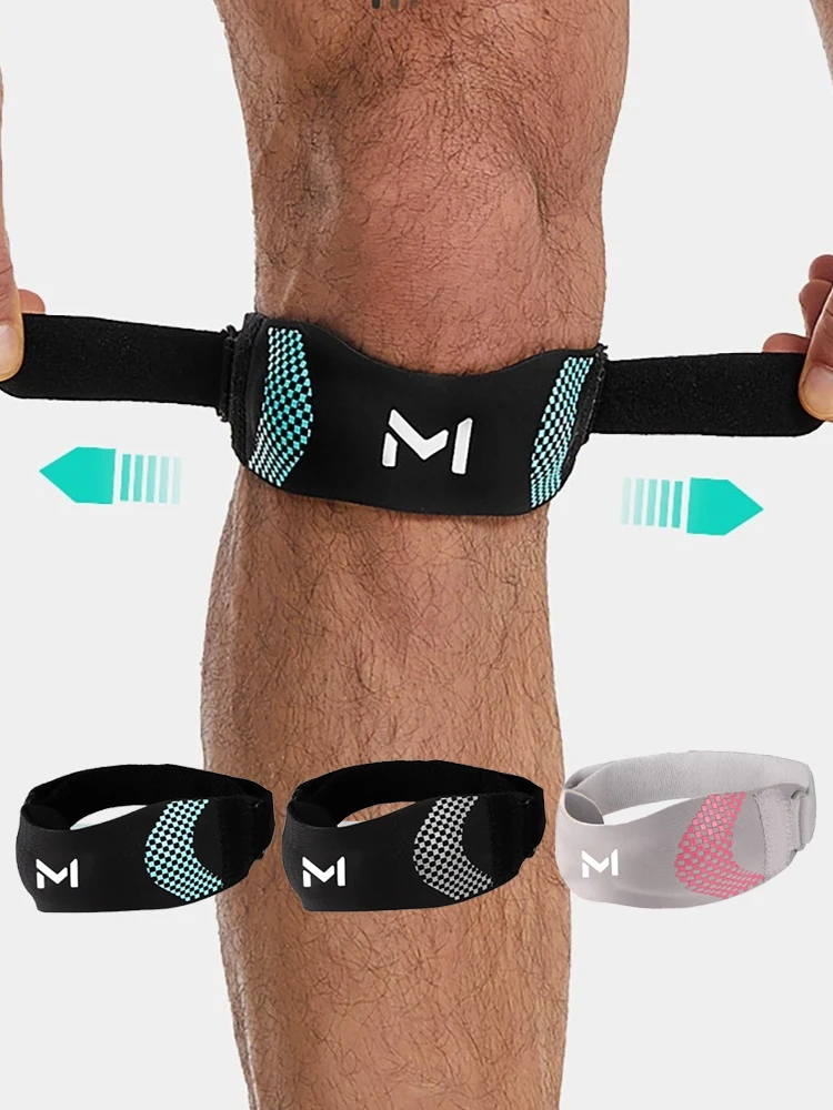 AliExpress GTUBIKE 1PC Patella Kneecap Band Adjustable Silica Gel Knee Tendon Strap Protector Knee Pad Running Sports Cycling Knee Support