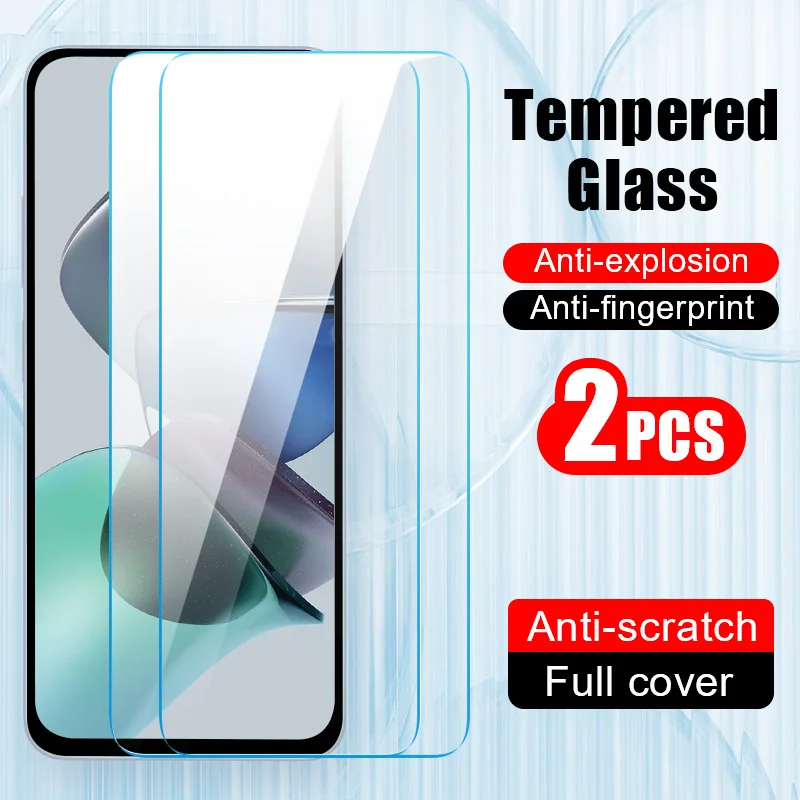 2Pcs full cover protective film for Motorola Moto G Stylus(2022) Moto G(2023) Moto G Play Moto G Power(2024) Tempered Glass Film