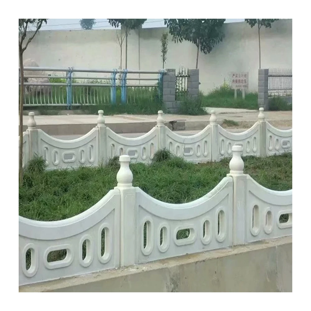 84.2x66cm Concrete Prefab Imitation Stone Garden Villa, Lawn Guardrail Mould
