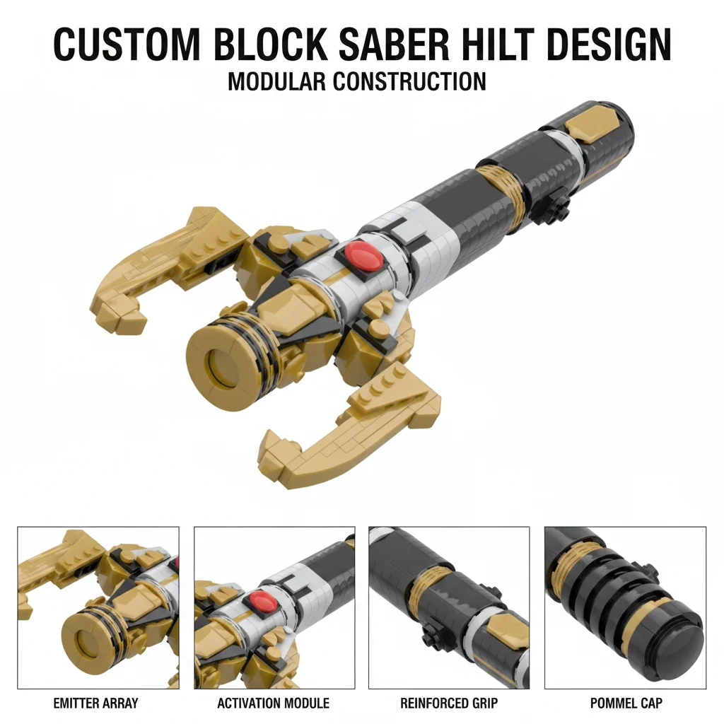 Espada Energética Sci-Fi MOC: - Cosplay Prop Building avaliação e preço