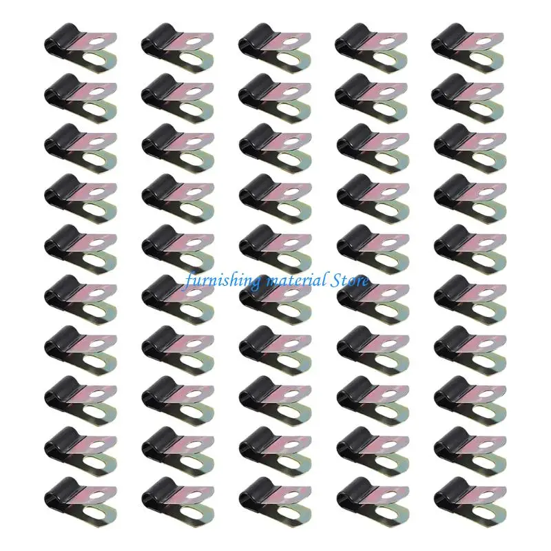 Y5GD Reliable Rubber Coated Clamps Carbon Steel Clip set for Efficient Work Tasks Delivering Secure Holding & Surfaces Safety
