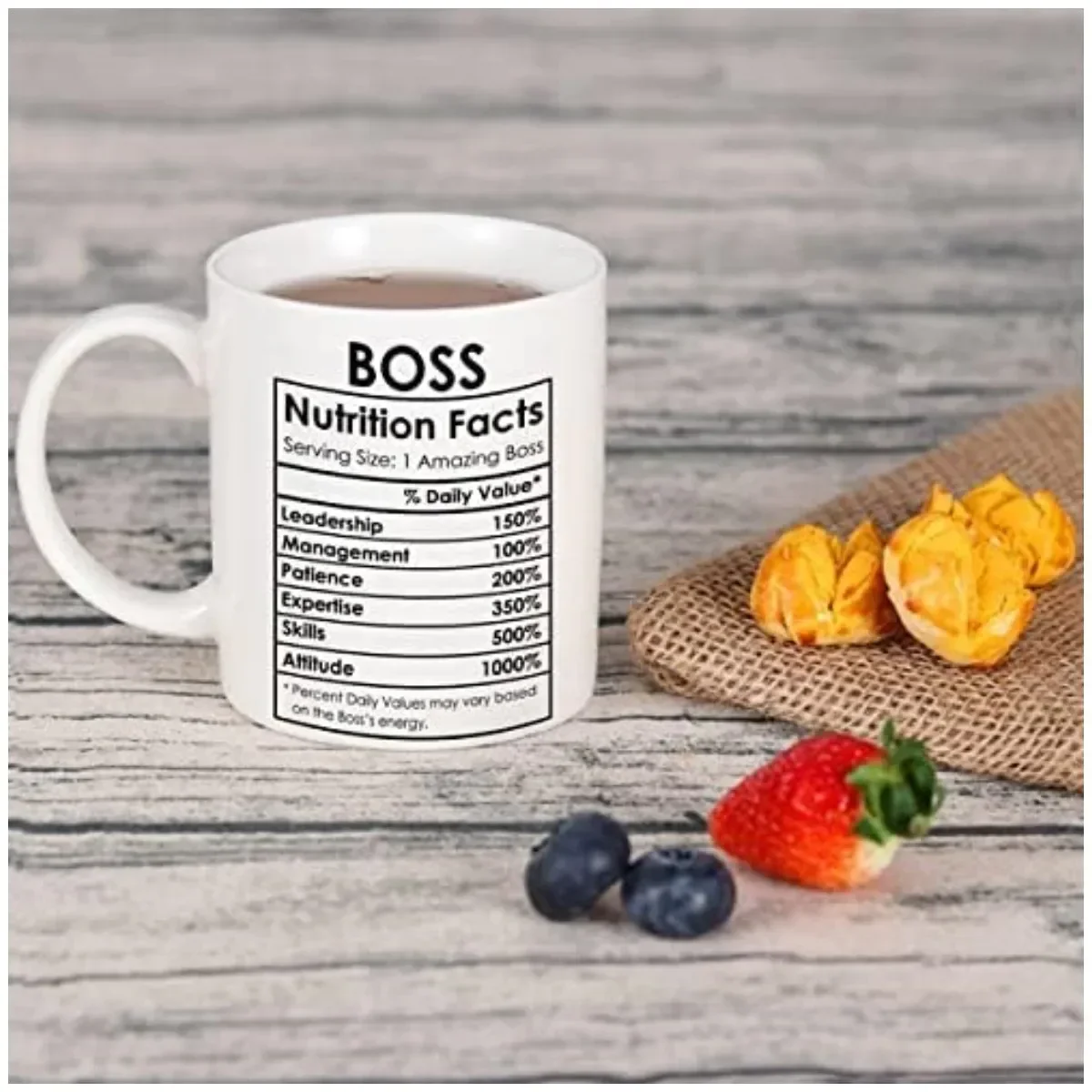 Boss Appreciation Gift Mugs For Best Boss Birthday Gifts for Women Birthday Gifts Novelty Coffee Ceramic Tea Cups White 11 oz