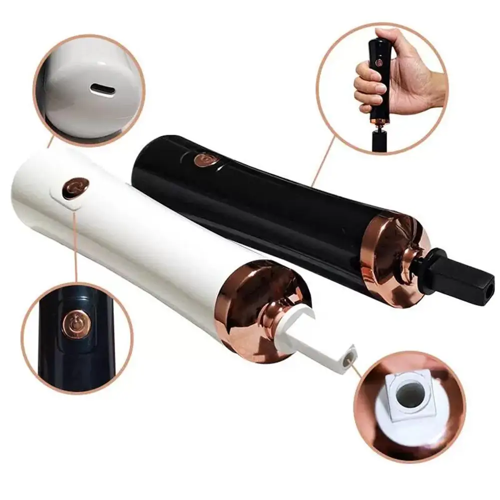 Lijmshaker voor wimperextensions, elektrische nagellakshaker, elektrische shaker Tijdbesparend handsfree gereedschap Lijmnagels Pol X3R3