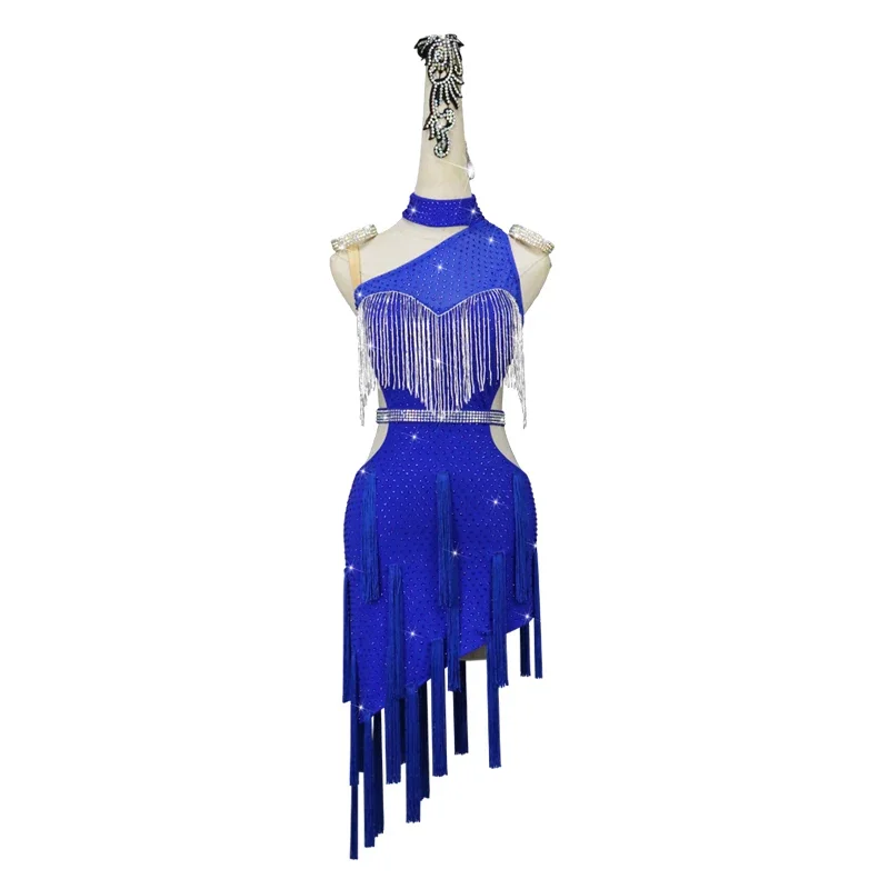 Vestido para Competição de Dança Latina, Saia Matador para Adultos e Crianças, Trajes Performativas, Saia Personalizada, Saia Dividida, Vermelho