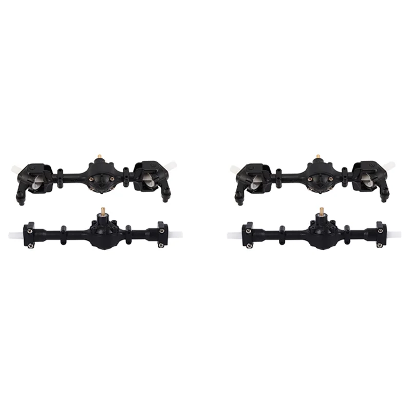 

ABWE-4Pcs Metal Gear Front & Rear Axle Bridge Replacement For WPL B1 B14 B24 C14 C24 C34 C44 1/16 RC Car Spare Parts