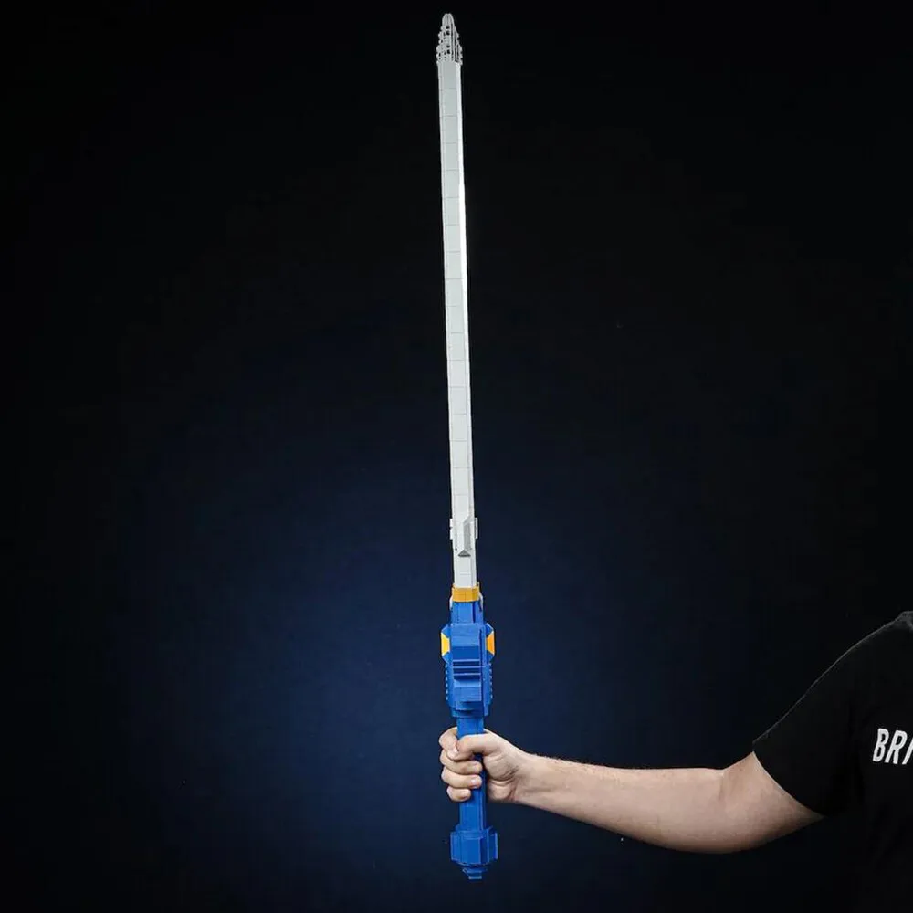 

Custom MOC: C9102 The Master Sword Model Game Props 1562 Parts for Kids