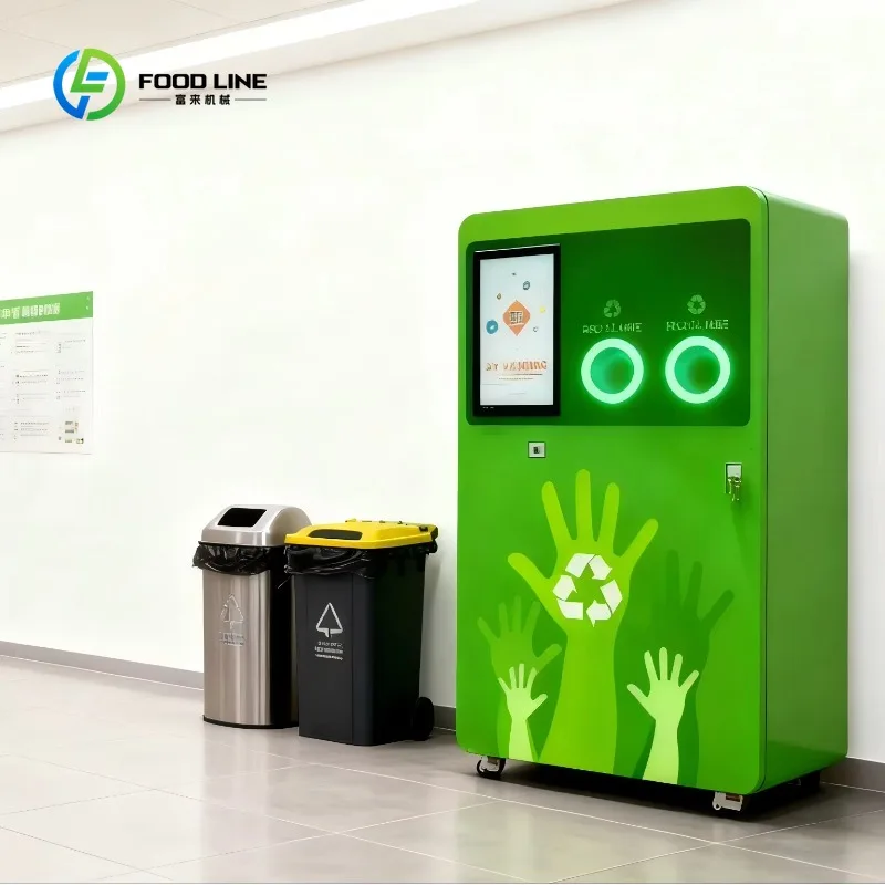 

Customized Fully Automatic Reverse Vending Machine Uses Advanced High Technology to Recycle Products Such As Plastic Bottles