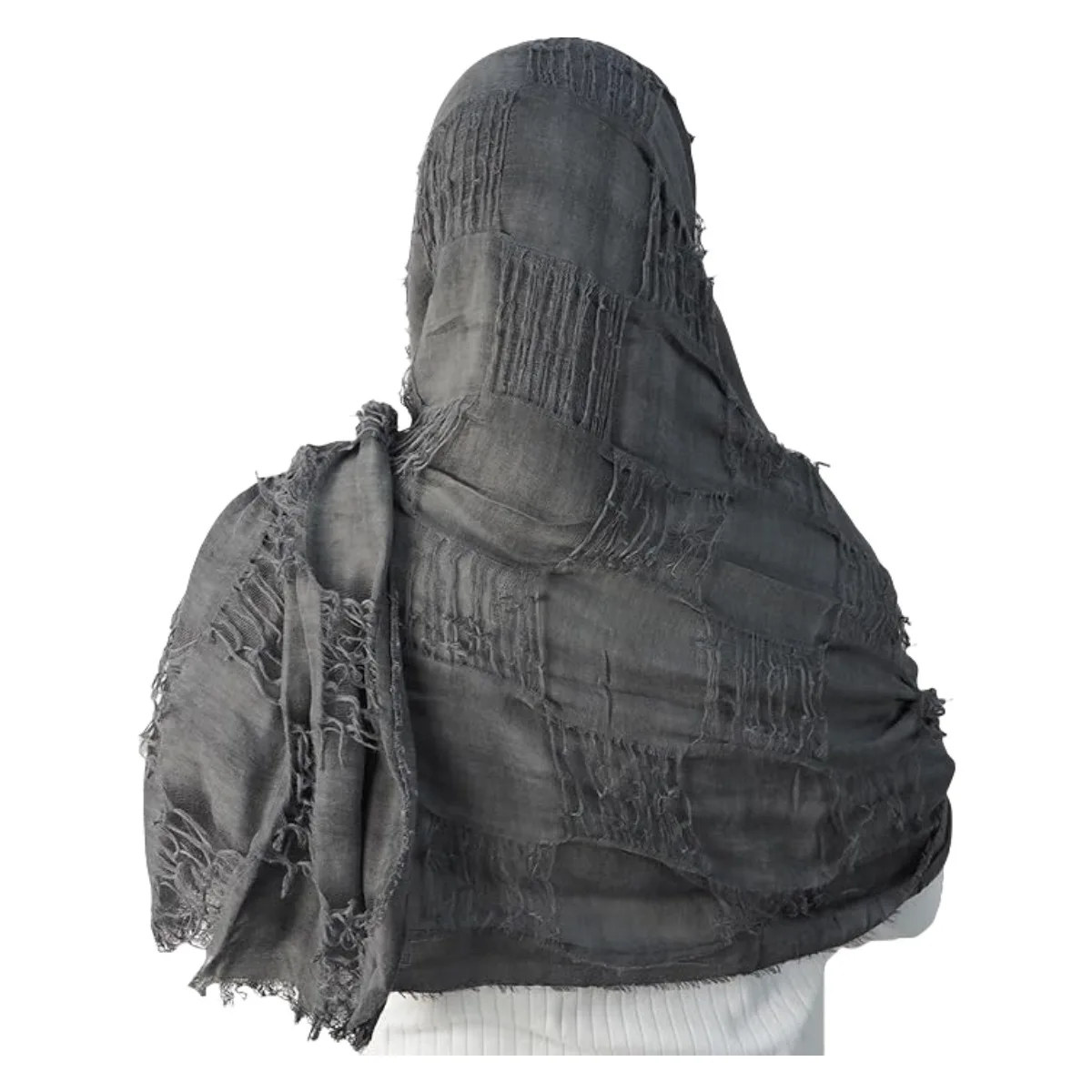 تأثيري الرجال القرون الوسطى القراصنة الرجعية هود وشاح أسود أخضر التفاف عباءة عصر النهضة هالوين حفلة تنكرية زي الكتف القلنسوة