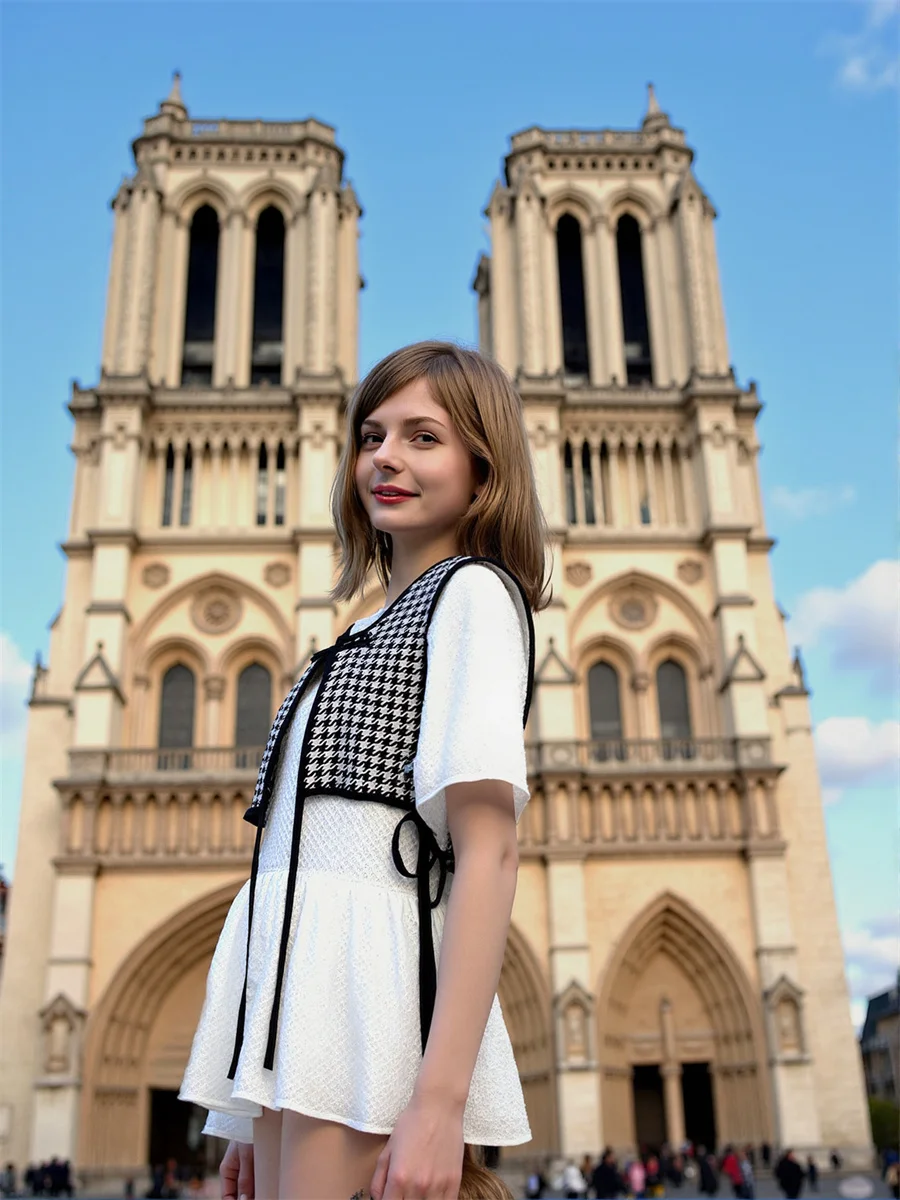 Gilet con lacci ricamati per gilet da donna Abbigliamento Donna Autunno Velluto a coste Senza colletto Allentato Ufficio Lavoro Classico Vintage Slim