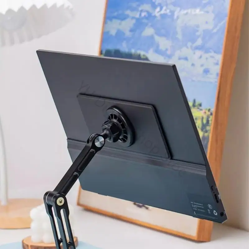 96BA Magnetische Befestigungsplatte mit mehreren Winkeln für tragbare Monitore und Computer-Montageplatte, robust, leicht – Detail 5