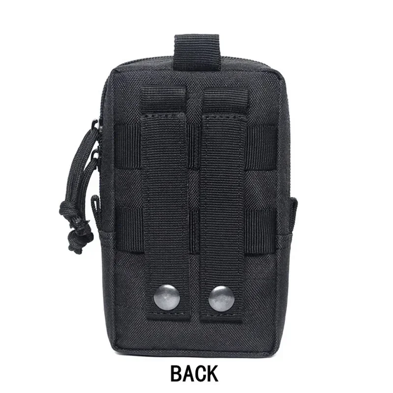 1000D Tactical Molle Pouch Mobile Phone Bag Case Waist Bag Tactical Men EDC Tool Bag Vest Pack Purse Hunting Compact Bag