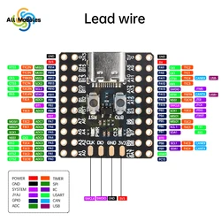 STM32F103C6T6A STM32F103C8T6 CH32V103C8T6 Mini Microcontroller Development Board ARM Architecture Minimum System Board Type-C