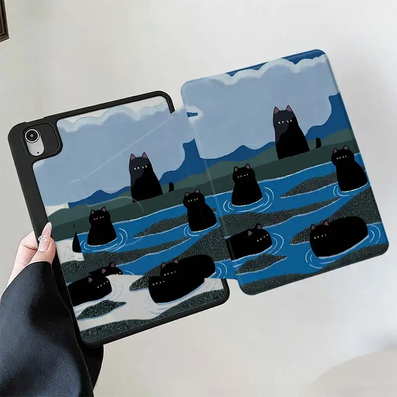 

Rotate Stand Cover For Tab S6 Lite 10.4 inch Samsung Tab S7 S8 S9 S11 11 Tab A9 8.7" Plus 11" A8 Samsung S10 S9 12.4 inch