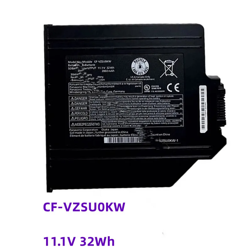 

CF-VZSU0KW 11.1V 2860mAh 32Wh Battery CF-VZSUOKW for Panasonic Laptop CF-54 2nd Bay Cf-54mk1 Media Bay 2nd