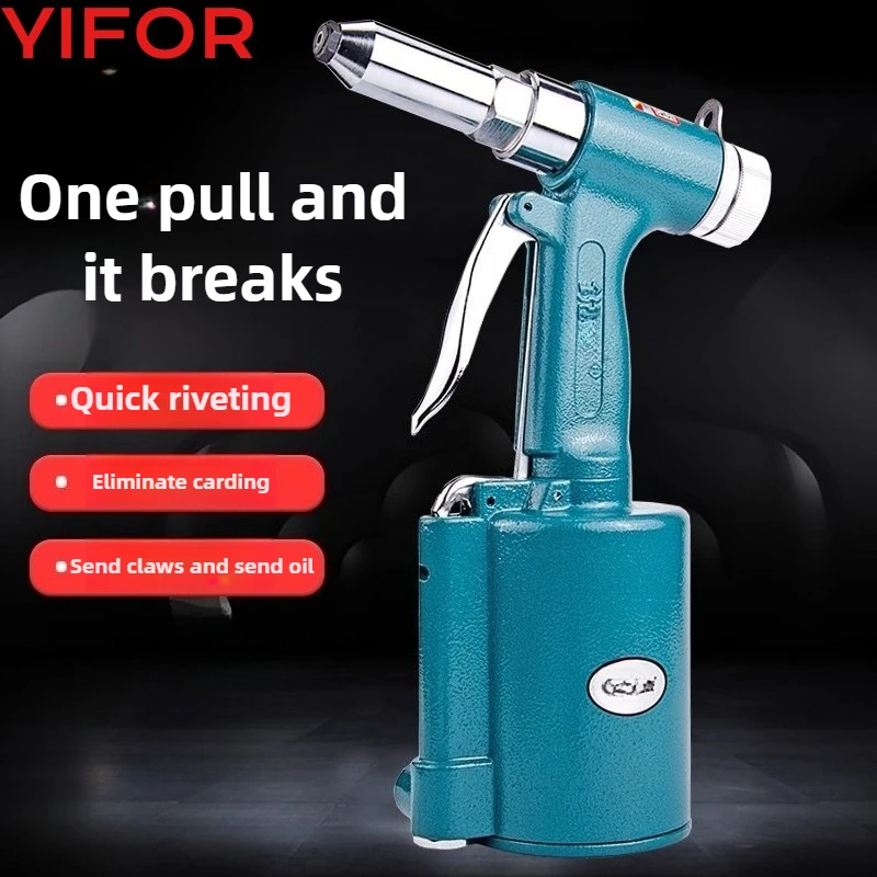 

High Efficiency Pneumatic Rivet Gun, Fully Automatic for Labor-Saving Metal Fabrication and Assembly Professional
