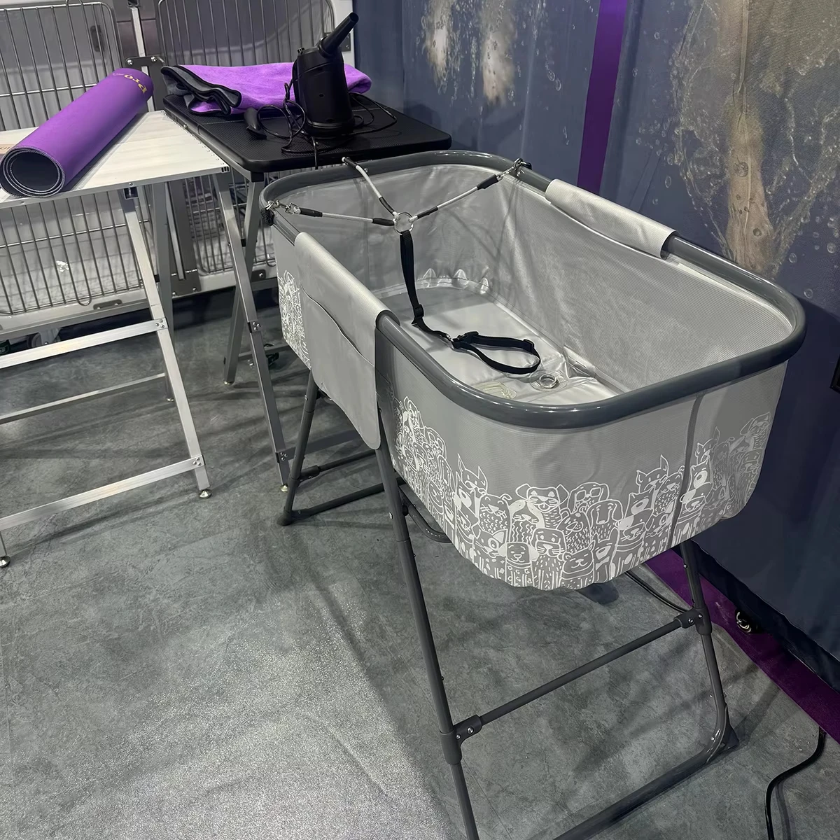 

Foldable Bathtub Cost-effective Foldable Pet Bathtub Household Small Pet Bathtub