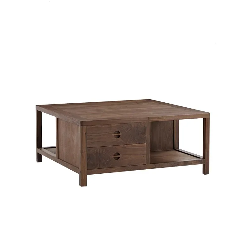 

New Chinese-style small apartment Arhat bed sofa couch combination storage with drawers Ebony sofa