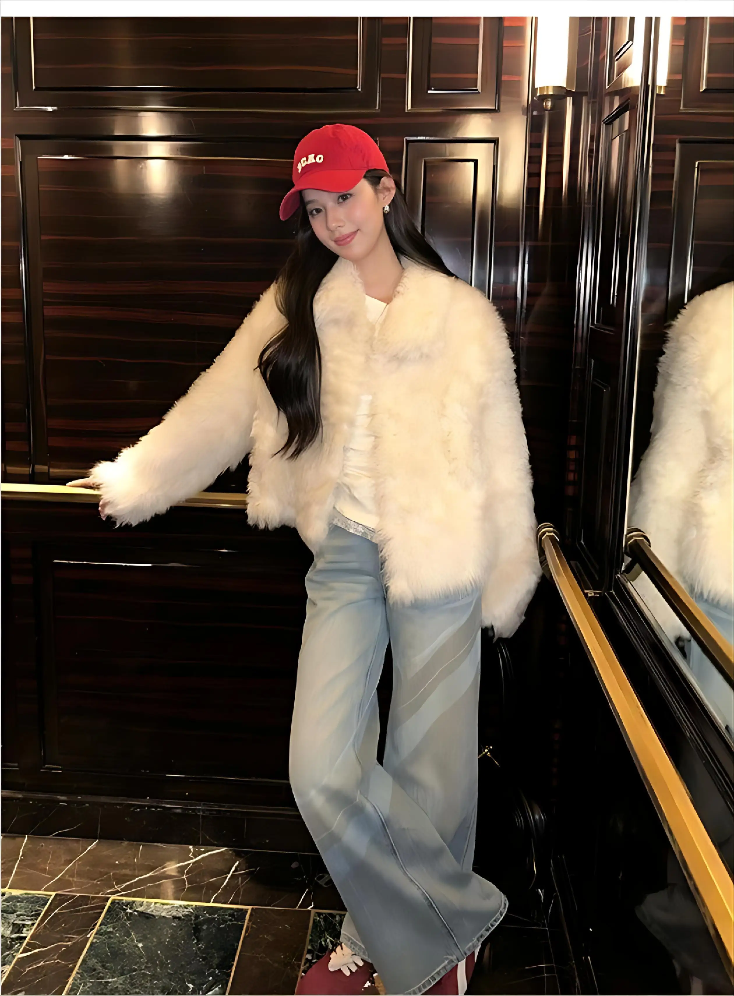 Abrigos grises de piel sintética para mujer, ropa de calle desmontable, estilo motociclista para ancianos, envoltura flocada, contraste, teñido de púrpura, Multicolor Ins