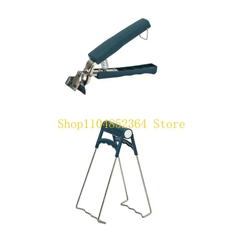 652F Nonslip Hot Dish Plate Bowl Tongs NonSlip Pan Gripper Clip Kitchen Accessories