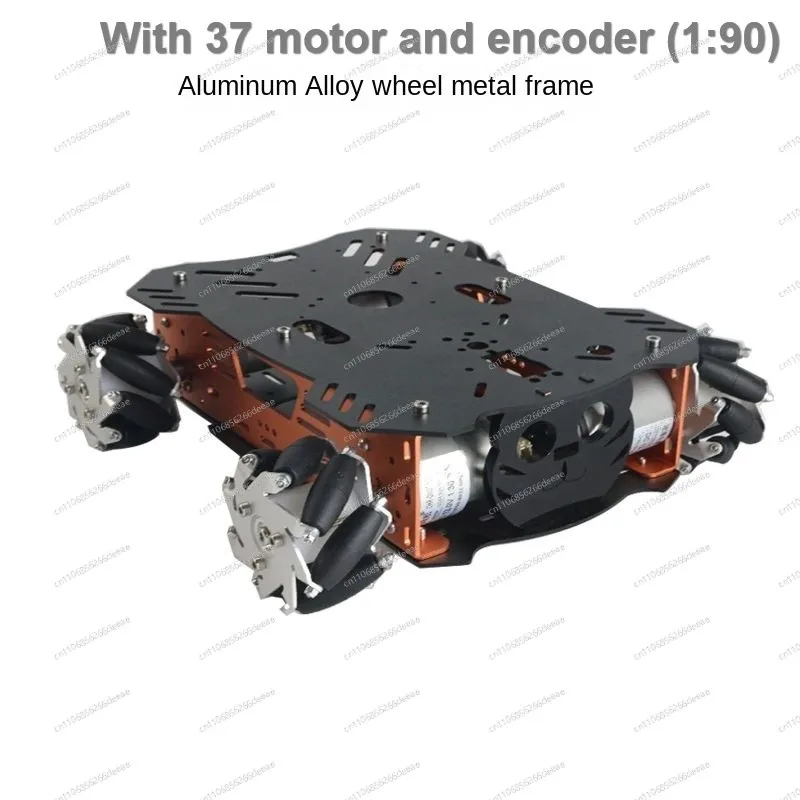 10-25Kg Load RC Tank Robot with Mecanum Wheels 12V Encoder Motor PS2 Programmable Arduino DIY  Kit