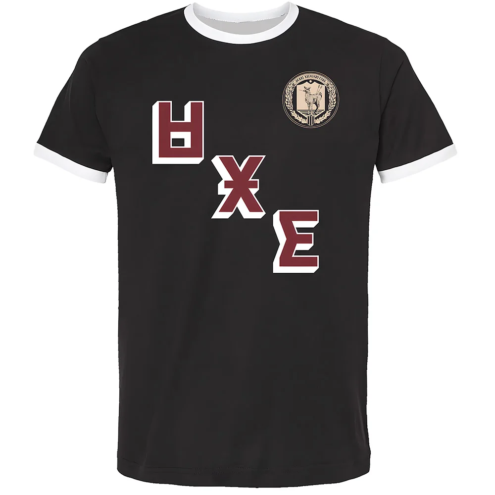 Draag National Team Ringer T-Shirt My Chemical Romance Tee Shirt Short Sleeve T Shirt 3D Graphic Print Top Unisex Loose Tees Y2K