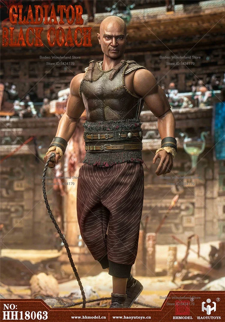 متوفر في المخزون HHMODEL & HAOYUTOYS HH18063 1/6 مقياس أسود مدرب الفيلق الإمبراطوري ذكر الجندي 12 ''عمل الشكل دمية جمع #6