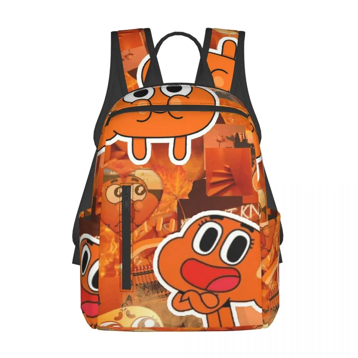 Darwin Watterson The Amazing World Of Gumball Anime Backpack Large Capacity  BookBag School Bag Shoulder Bags for Men Women