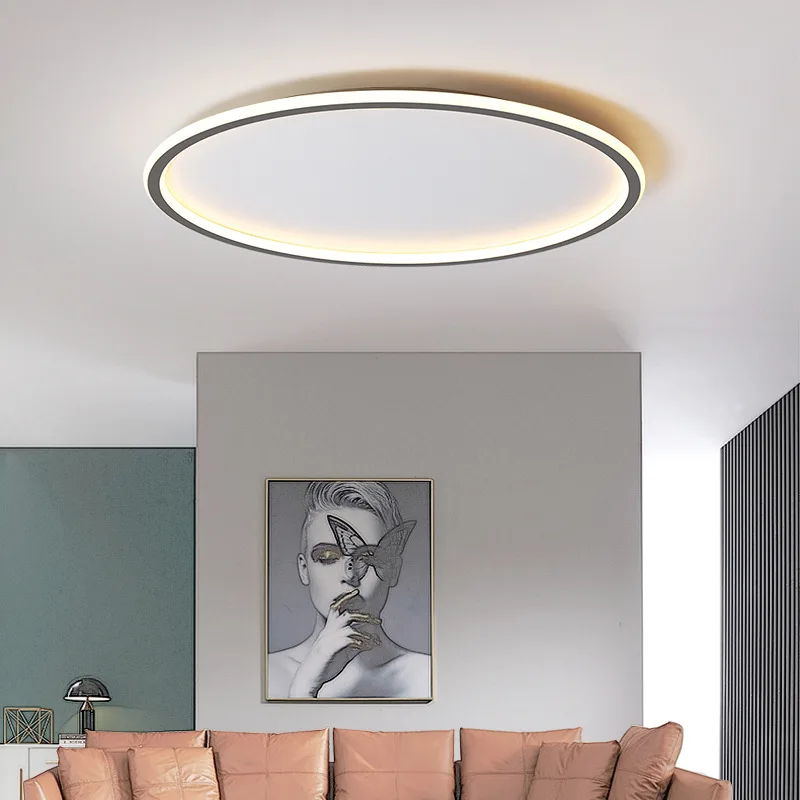 

Bedroom Light Ceiling Light Led Lighting Simple Modern Ultra-Thin Nordic Round Living Room Room Bedroom Light Ins