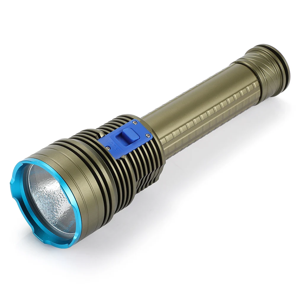 Diving Flashlight XHP70.2 LED Underwater 100M Tactics waterproof Diver High Power Lighting At Night Hunting Fishing submersible