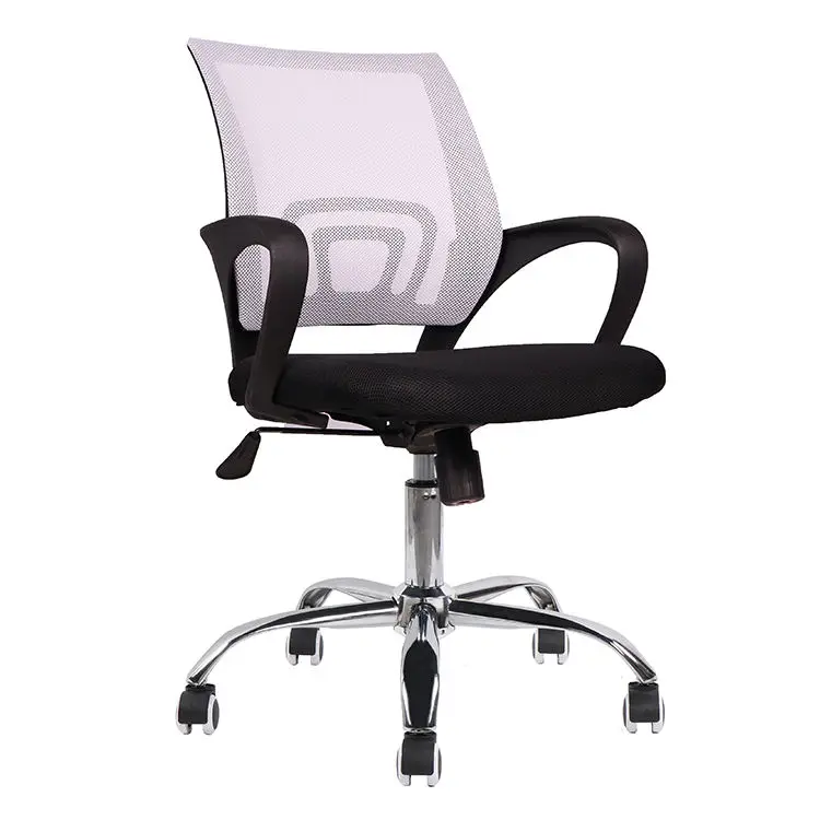 ergonomic modern minimalist office chair staff mesh breathable office chair rotating lift student chair