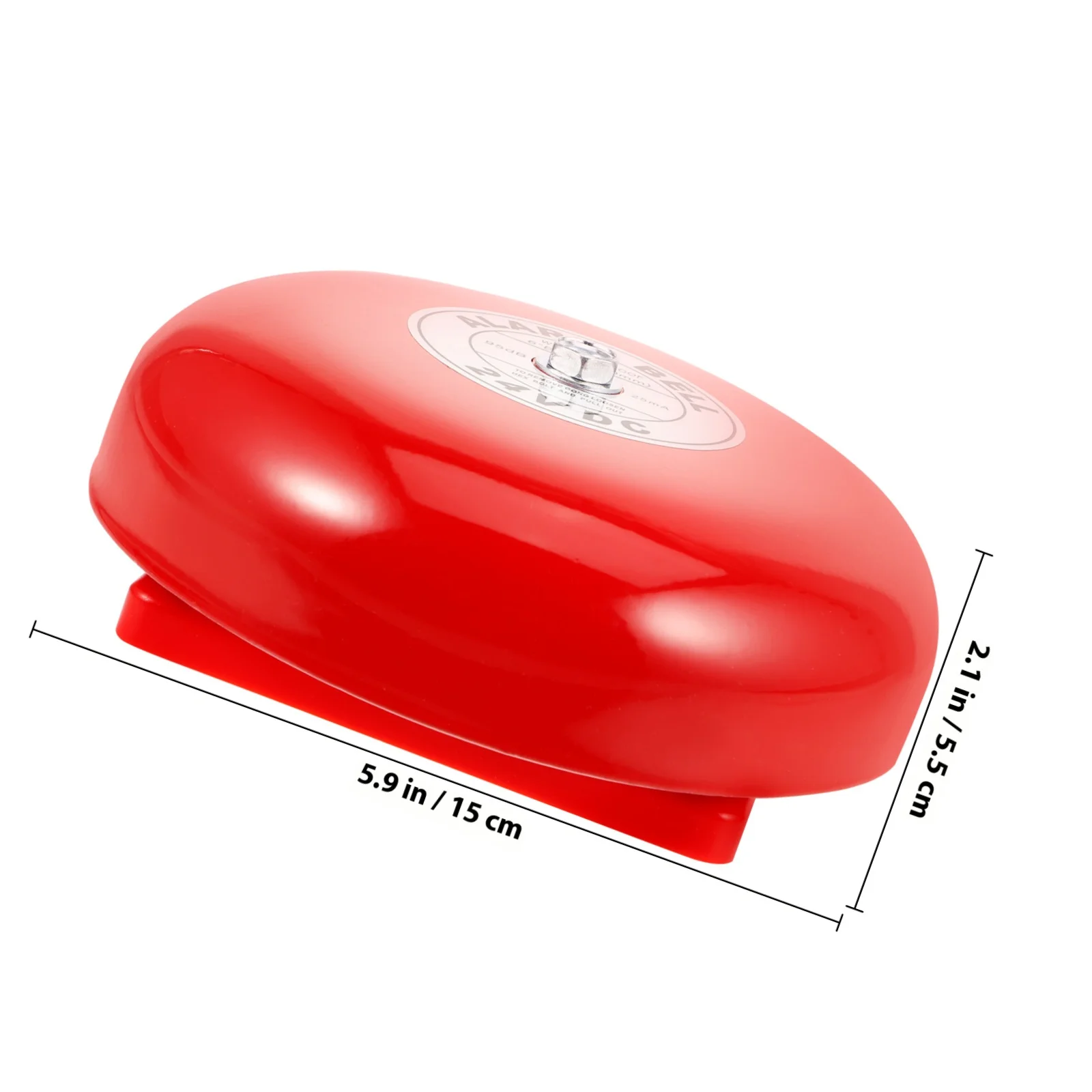 Fire Bell 24V Electric Alarm Bell Loud Ringing Iron Core For Factory Home School Security Emergency Station