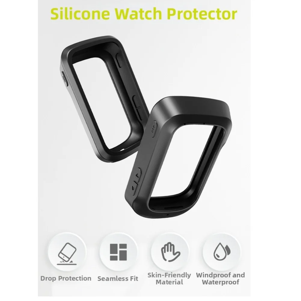 Bike Computer Cover FOR IGPSPORT BSC200S BSC300T Computer Silicone Anti-fall Shockproof Protective Case With Screen Protector image 5