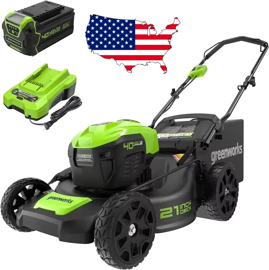 LMF413 Inch 40V Cordless Brushless Lawn, 21