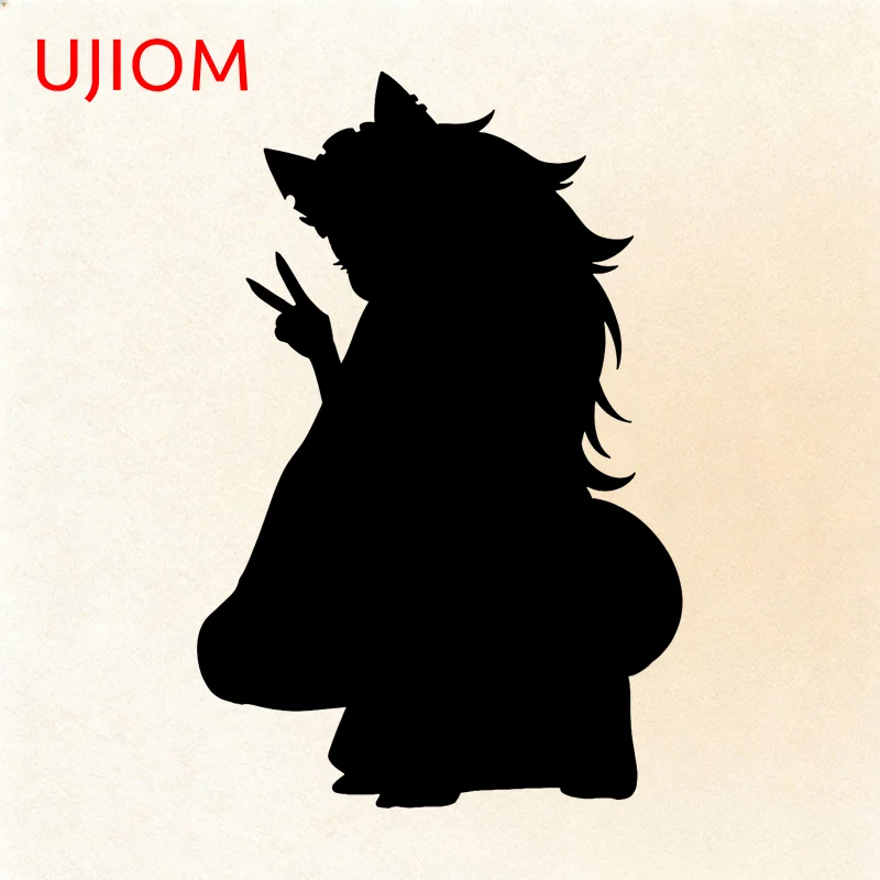 UJIOM Furry Loona Picture Wall Sticker Gadget Novelty Enchanting Unique Waterproof Dakimakura Decal DIY Decoration Chambre