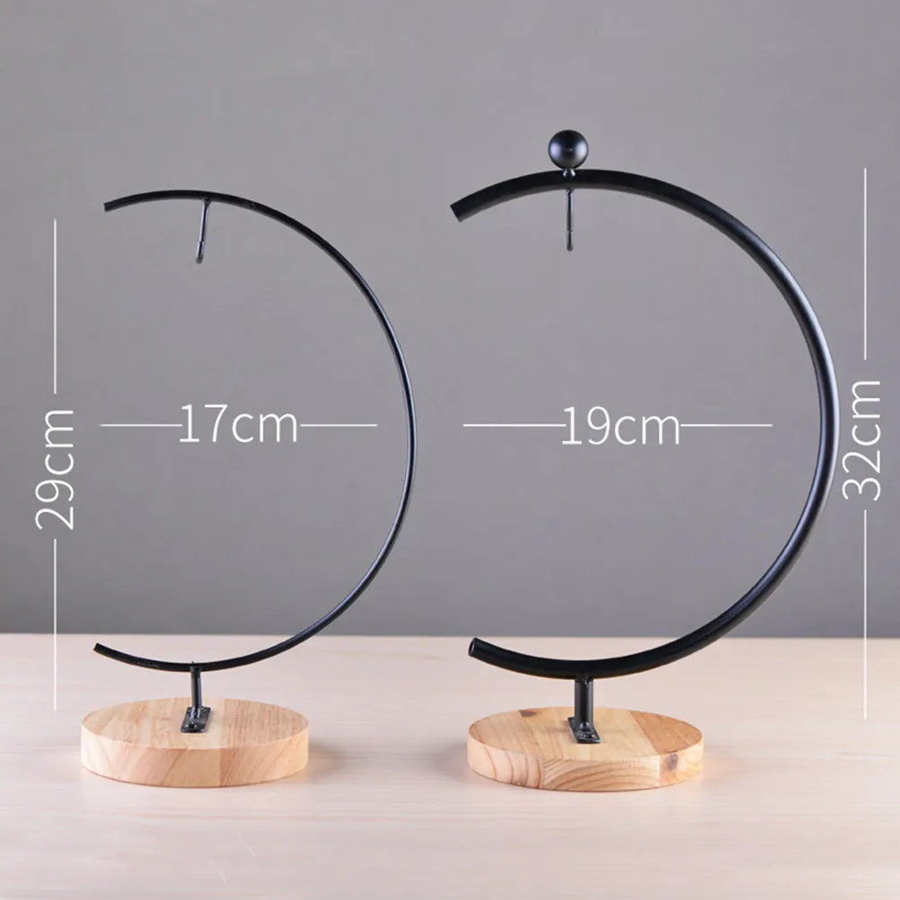 Eco Bottle Holder Flowerpot Stand Large Size Black Metal Plant Pot Shelf Metal Flowerpot Supporting for Home Office Table Window